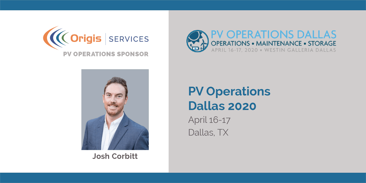 Origis_Services's tweet photo. Origis Services is sponsoring this important solar and energy storage operations and maintenance (O&M)event in our home state of Texas: PV Operations Dallas 2020, April 16-17, 2020 in Dallas, TX. @NEU_pv
https://t.co/s7XZpCkYyZ
#PV #Solar #EnergyStorage #Dallas #PVOperations https://t.co/NaIscwNdVC