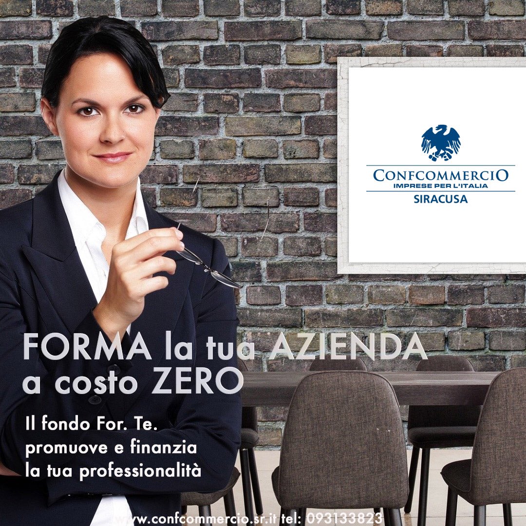 ConfcommercioSR's tweet photo. 🔹Il fondo For.Te. promuove e finanzia la formazione continua dei dipendenti e datori di lavoro aderenti al fondo, che operano nel settore terziario: Commercio-Turismo-Servizi, Logistica-Spedizioni-Trasporto.
Confcommercio sostiene la tua #impresa https://t.co/BHnqbGuGYc