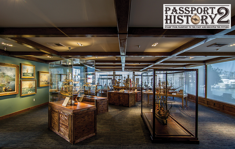 P2History's tweet photo. The March Passport 2 History newsletter is available now! Spring into STEM, crafts, steampunk, the big blue sea, and more in this month's awesome lineup of events, exhibits, and news. March's featured site is the Channel Islands Maritime Museum! https://t.co/u0fhMppmTP https://t.co/59wumN2g1f