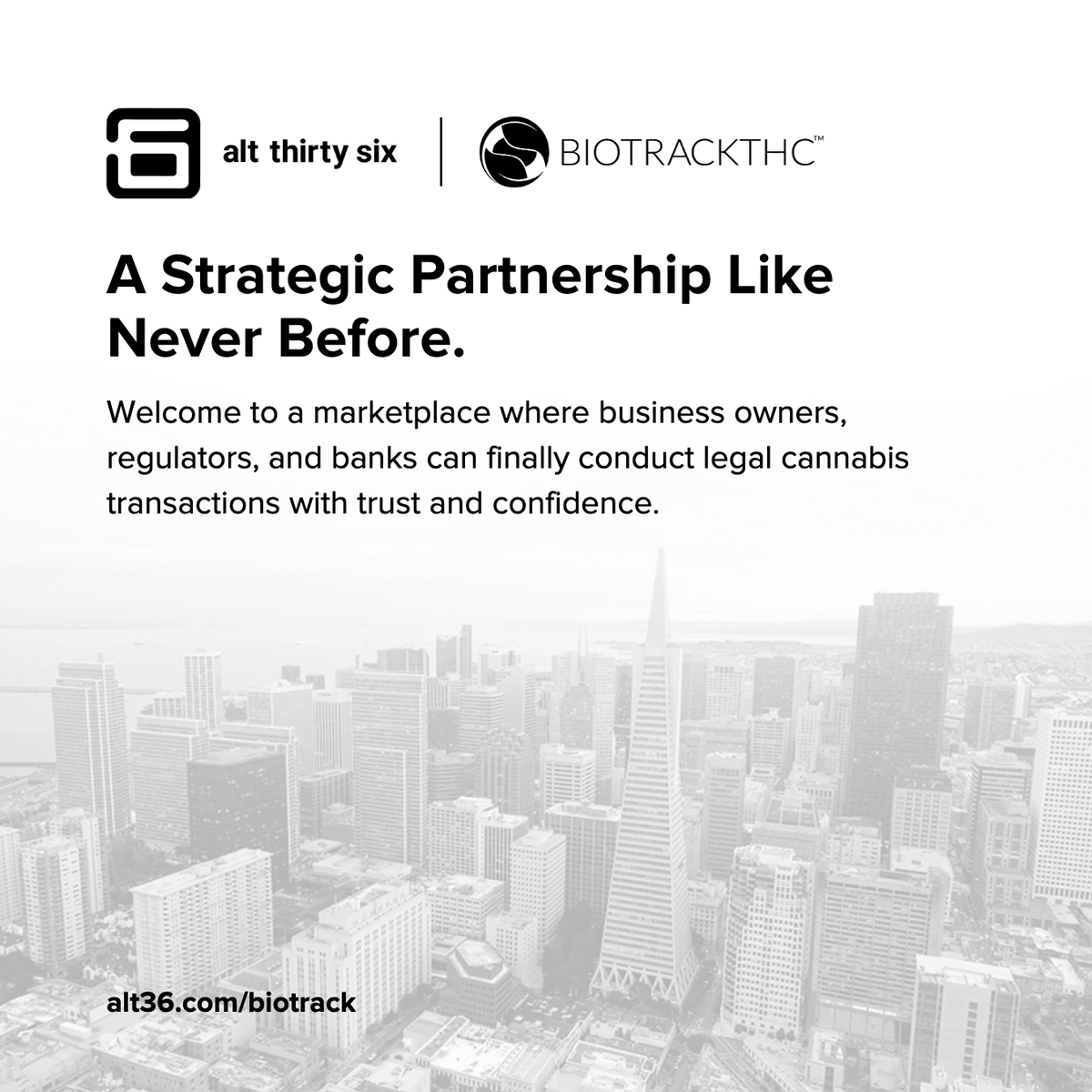 BioTrackTHC's tweet image. A powerful #partnership projected to have an extensive ripple effect across the cannabis industry. Sign up now by clicking the following link: alt36.com/biotrack #strategicpartnership #BioTrack #AltThirtySix #DigitalPayments #CannabisIndustry #CannabisPayments