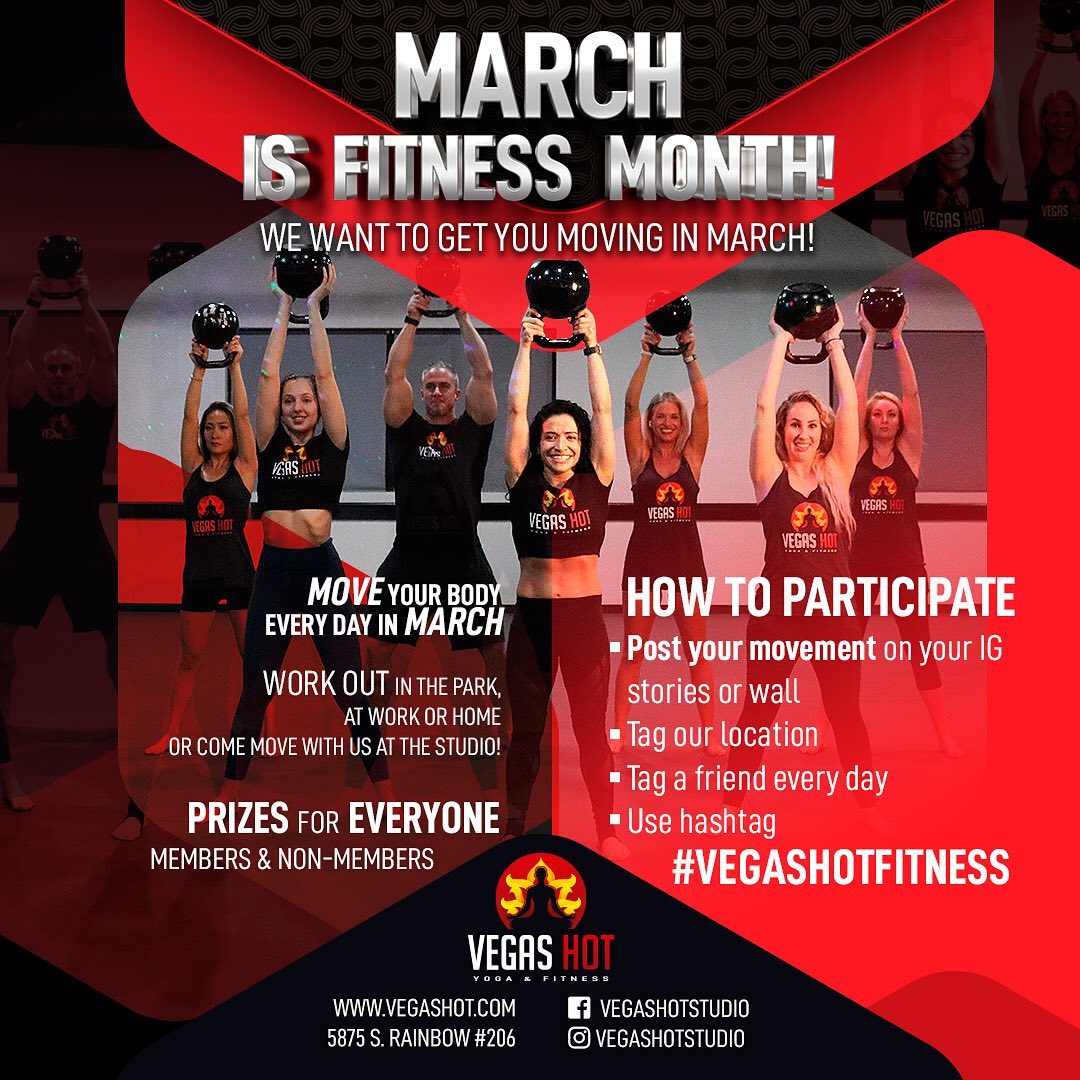 VegasHotStudio's tweet photo. #movementmarch #vegashotfitness https://t.co/eNyjyE3XWg