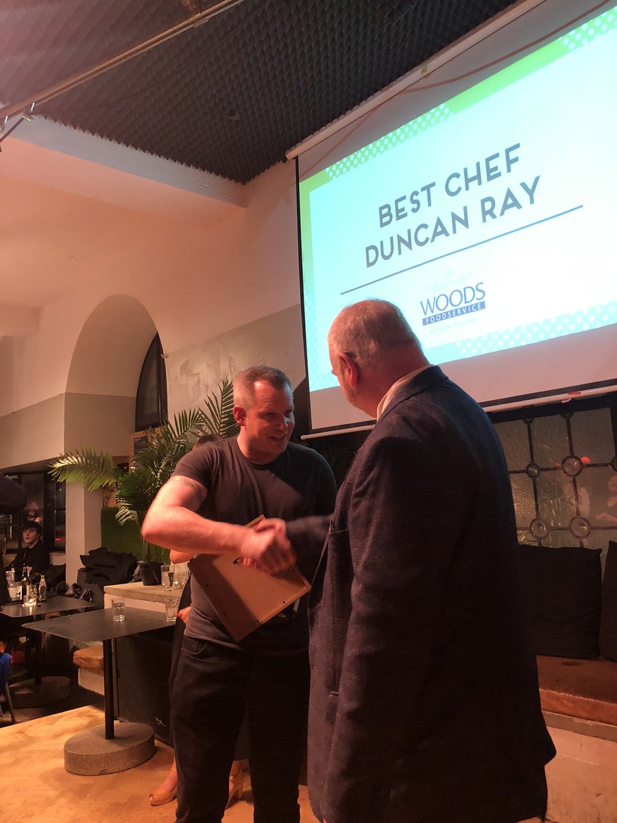 BrightonsBestRestos (@brightontop20) on Twitter photo Now to the Best Chef award, sponsored by <a href="/WoodsFS/">Woods Foodservice</a>. Competition gets tougher every year, but Duncan Ray has once again clinched it for <a href="/LittleFishHove/">Duncan Ray</a>. Shout to runners-up @stevenxedwards at @etchfood and @alunsperring at <a href="/TheChilliPickle/">TheChilliPickle</a> #BrightonTop20 Now to the Best Chef award, sponsored by <a href="/WoodsFS/">Woods Foodservice</a>. Competition gets tougher every year, but Duncan Ray has once again clinched it for <a href="/LittleFishHove/">Duncan Ray</a>. Shout to runners-up @stevenxedwards at @etchfood and @alunsperring at <a href="/TheChilliPickle/">TheChilliPickle</a> #BrightonTop20