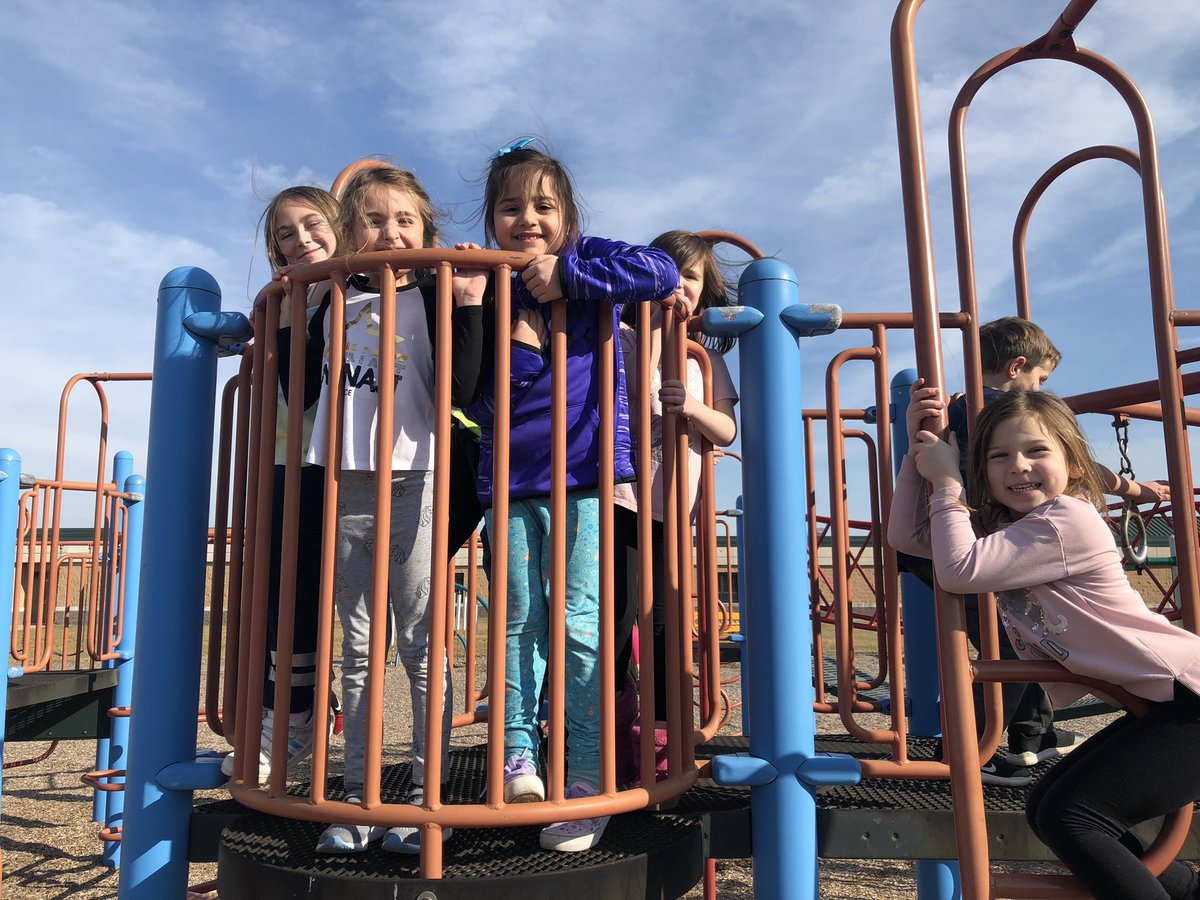 A reading train to start the day and extra playground to finish the day! What a wonderful day!