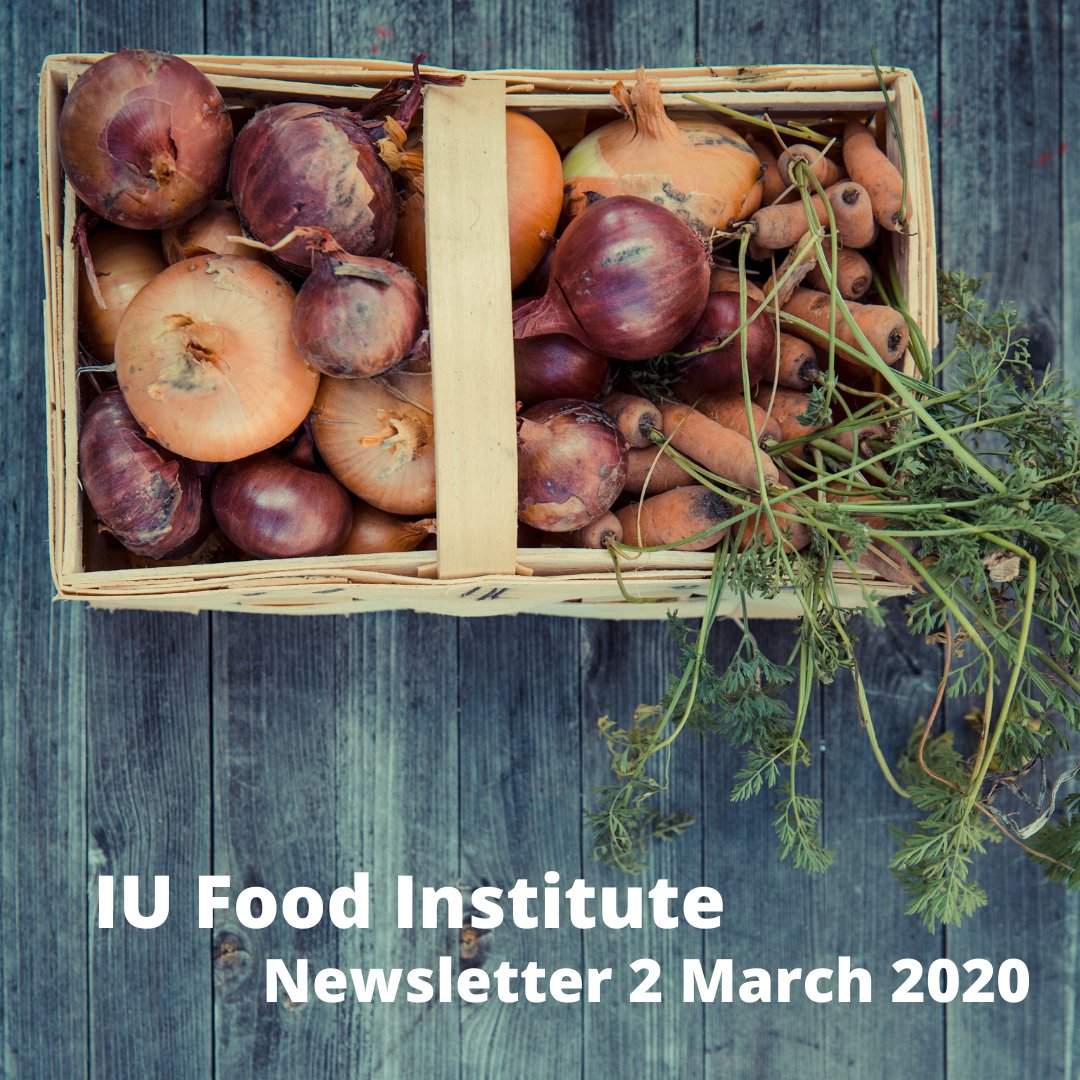 IUFoodInstitute's tweet photo. Alison Alkon Th 3/5, @iufoodeducation Irish Food 3/6, @HalloranVivian's keynote 3/6, & IUFP's Pasta Night 3/9. Join us for these events & more! #IUFI Newsletter | 2 March 2020 - https://t.co/Xdh26zKlcs #iufood #foodstudies #iufoodstudies #iufoodinstitute #FEDatIU #IUFP https://t.co/P6IhBRk3Qx