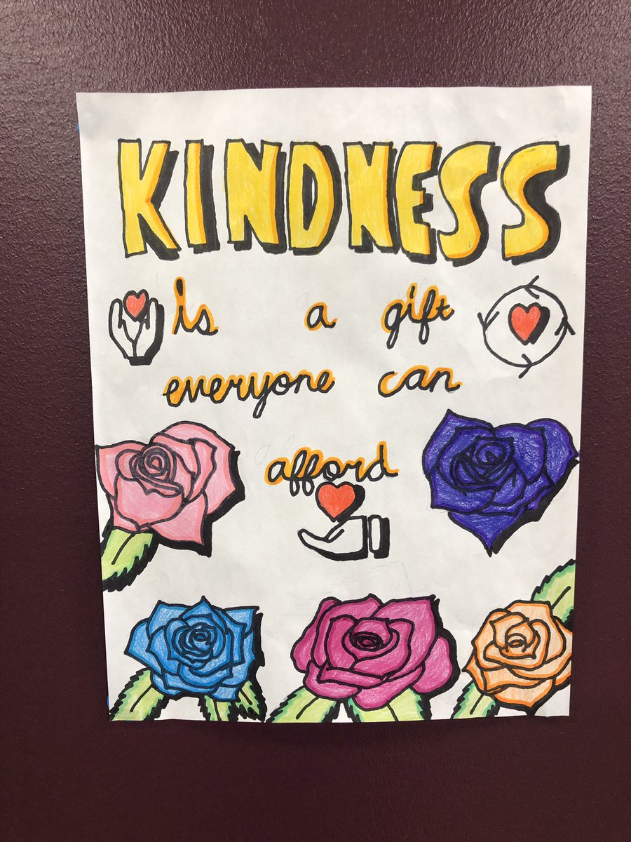 The <a href="/PlainsviewSch/">Plainsview School</a> ACT group organized a kindness poster contest for our senior end. Here are some of the winners’ posters around our school! <a href="/RAKFoundation/">RAK Foundation</a>