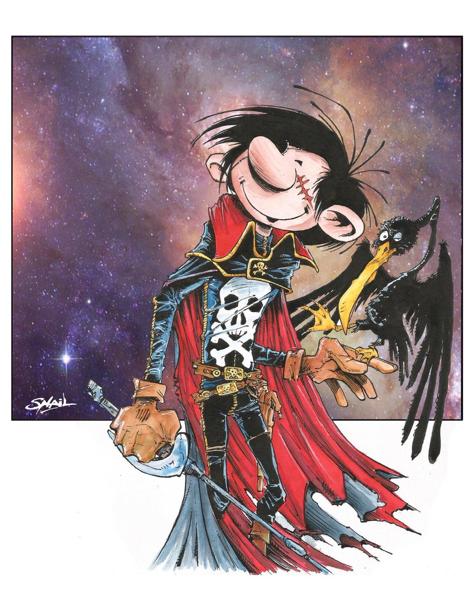 Franquin_Cie's tweet image. La Caverne De SNAIL : #Albator #Lagaffe