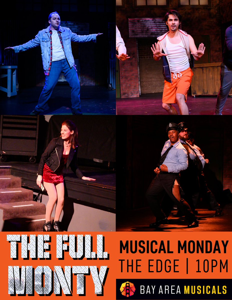 BayAreaMusicals's tweet photo. Join us tonight for #MusicalMonday at The Edge, feat. Albert Hodge, Stephen Kanaski, @DesireeJuanes, &amp; @JamesESchott singing their fave tunes! #Free entry, starts at 10! #bamsf #bayareamusicals #BAMily #5yearanniversary #5yearsstrong #thefullmonty #letitgo #musicaltheatre #SFthtr https://t.co/RY3JmJRk5R
