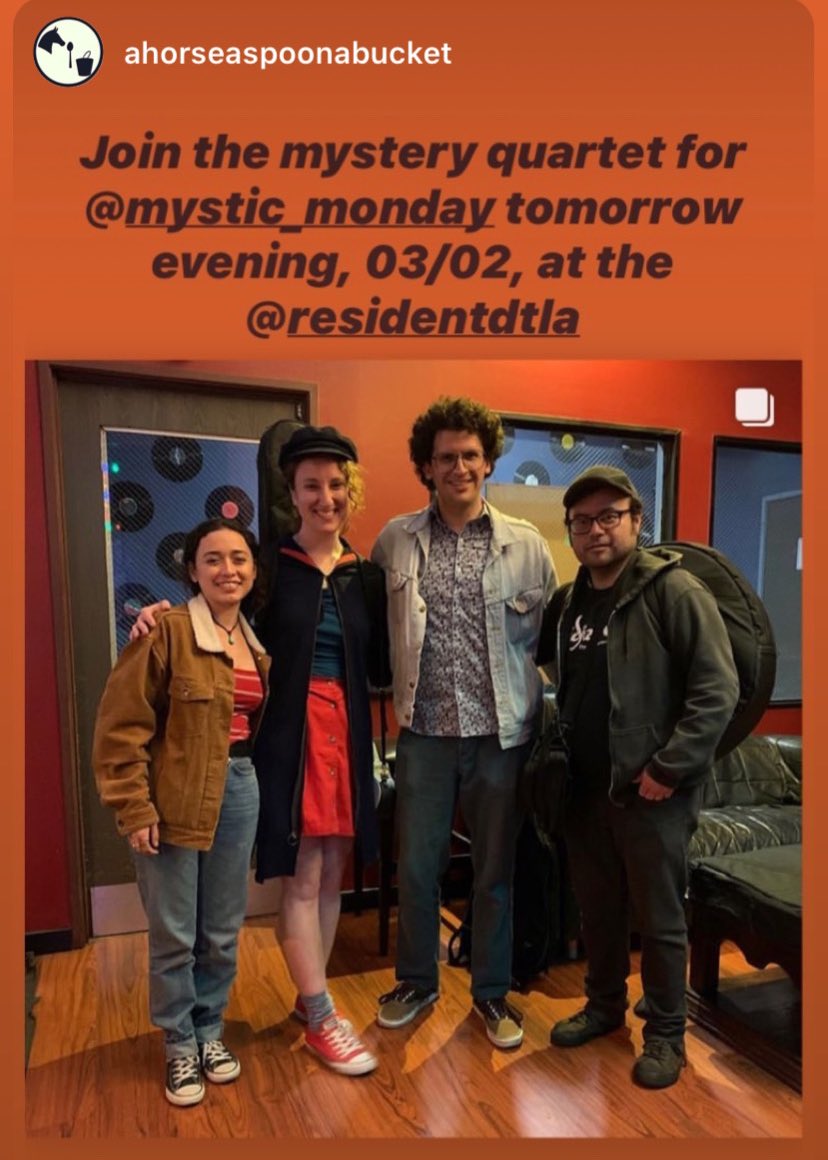 RIC ROSARIO DAWSON (@ricrosario) on Twitter photo MYSTIC MONDAY
2NITE
****9PM*****
RESIDENT DTLA
428 S. HEWITT ST.
MYSTICAL LINEUP:
<a href="/StephTolev/">Steph Tolev</a> @NonProfitComic <a href="/john_bigmun/">🙃 🙃</a> <a href="/ItsJacquieBrown/">Jacquie Brown</a> <a href="/chineducomedy/">Chinedu Unaka</a> & <a href="/JamieKennedy/">Jamie Kennedy</a>!
MUSIC BY:
A HORSE A SPOON A BUCKET!
TIX:
eventbrite.com/e/mystic-monda…
<a href="/ResidentDTLA/">ResidentDTLA</a> <a href="/MysticMondays/">THE HOPEFULLY SPECTACULAR SHOW</a> MYSTIC MONDAY
2NITE
****9PM*****
RESIDENT DTLA
428 S. HEWITT ST.
MYSTICAL LINEUP:
<a href="/StephTolev/">Steph Tolev</a> @NonProfitComic <a href="/john_bigmun/">🙃 🙃</a> <a href="/ItsJacquieBrown/">Jacquie Brown</a> <a href="/chineducomedy/">Chinedu Unaka</a> & <a href="/JamieKennedy/">Jamie Kennedy</a>!
MUSIC BY:
A HORSE A SPOON A BUCKET!
TIX:
eventbrite.com/e/mystic-monda…
<a href="/ResidentDTLA/">ResidentDTLA</a> <a href="/MysticMondays/">THE HOPEFULLY SPECTACULAR SHOW</a>