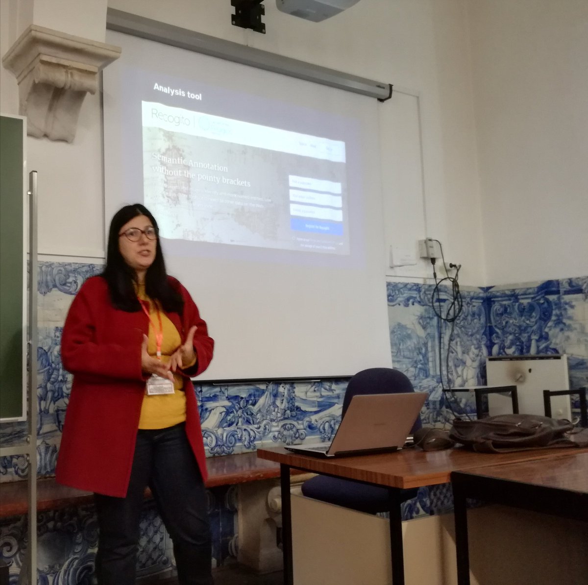 <a href="/Lab_HDig/">Laboratório de Humanidades Digitais (Lab_HDig)</a> team participated today in the Digital Humanities and Natural Language Processing Workshop, part of the International Conference on the Computational Processing of Portuguese <a href="/univdeevora/">Universidade Évora</a>. Talks included <a href="/dani_sanches/">Danielle Sanches</a> own work and one research related to <a href="/BilligProject/">Billig</a>.
