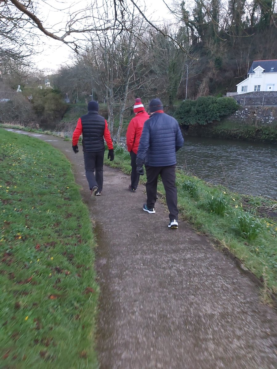 vc_walk's tweet photo. Another evening training walk for some of the team tonight.@TheVCGallery @WelshHearts https://t.co/x354ccTXXf