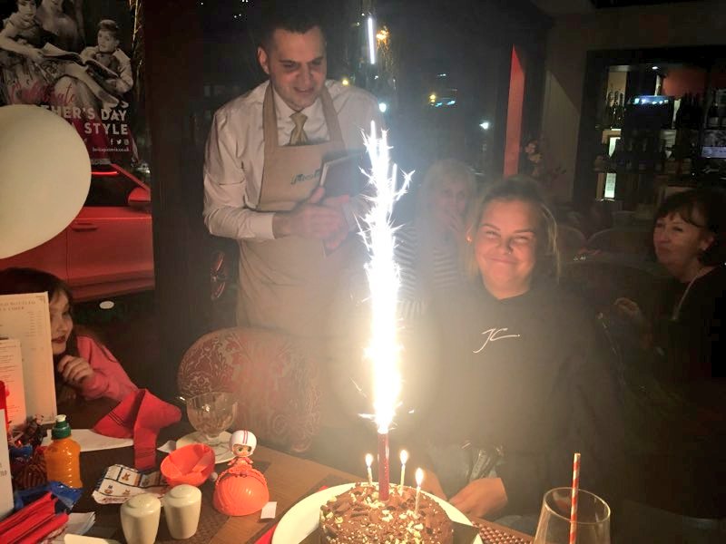 KatieYiss's tweet photo. Birthday dinner with 2 of my favourite ladies:) #nevertooldtobeembarrassedbyacake
@Simonemhairi @EastRenYISS https://t.co/lAgnIsHijF