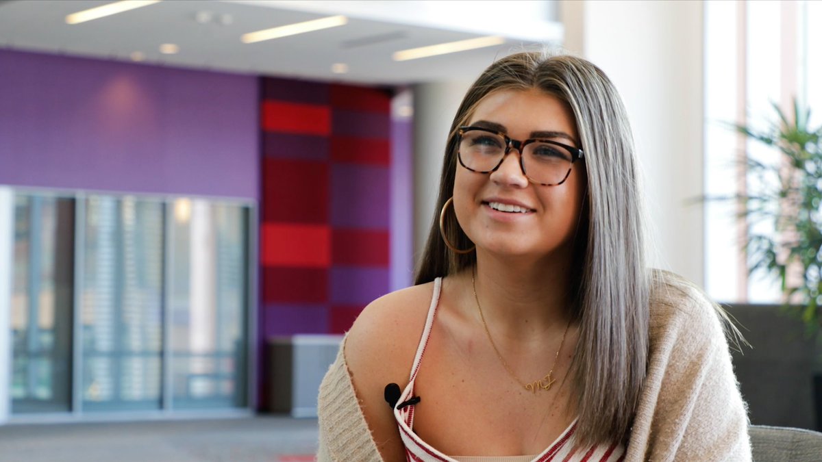 NCStateDASA's tweet photo. MYSTERY SOLVED: Meet "Maggie from Twitter," the first-year @NCState student who was the subject of a viral thread after her grandparents told a Chick fil A employee about her making the Dean's List. Here's her side of the story: https://t.co/5LwZWv8il1 @NCStateCHASS https://t.co/EQNBXuIhhv