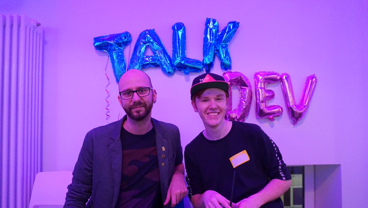 TalkAndDev's tweet photo. It's been a couple of months since the #TalkAndDev Birthday Bash edition in September, our largest and -fun-fact - most expensive event to date - which we're of course repeating again this year 😉Small flashback incoming! #Thread https://t.co/rwPVrBVNNC