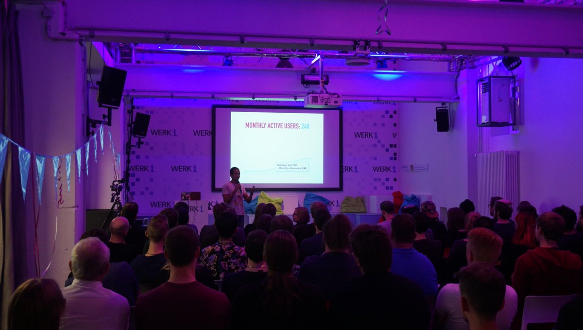 TalkAndDev's tweet photo. It's been a couple of months since the #TalkAndDev Birthday Bash edition in September, our largest and -fun-fact - most expensive event to date - which we're of course repeating again this year 😉Small flashback incoming! #Thread https://t.co/rwPVrBVNNC