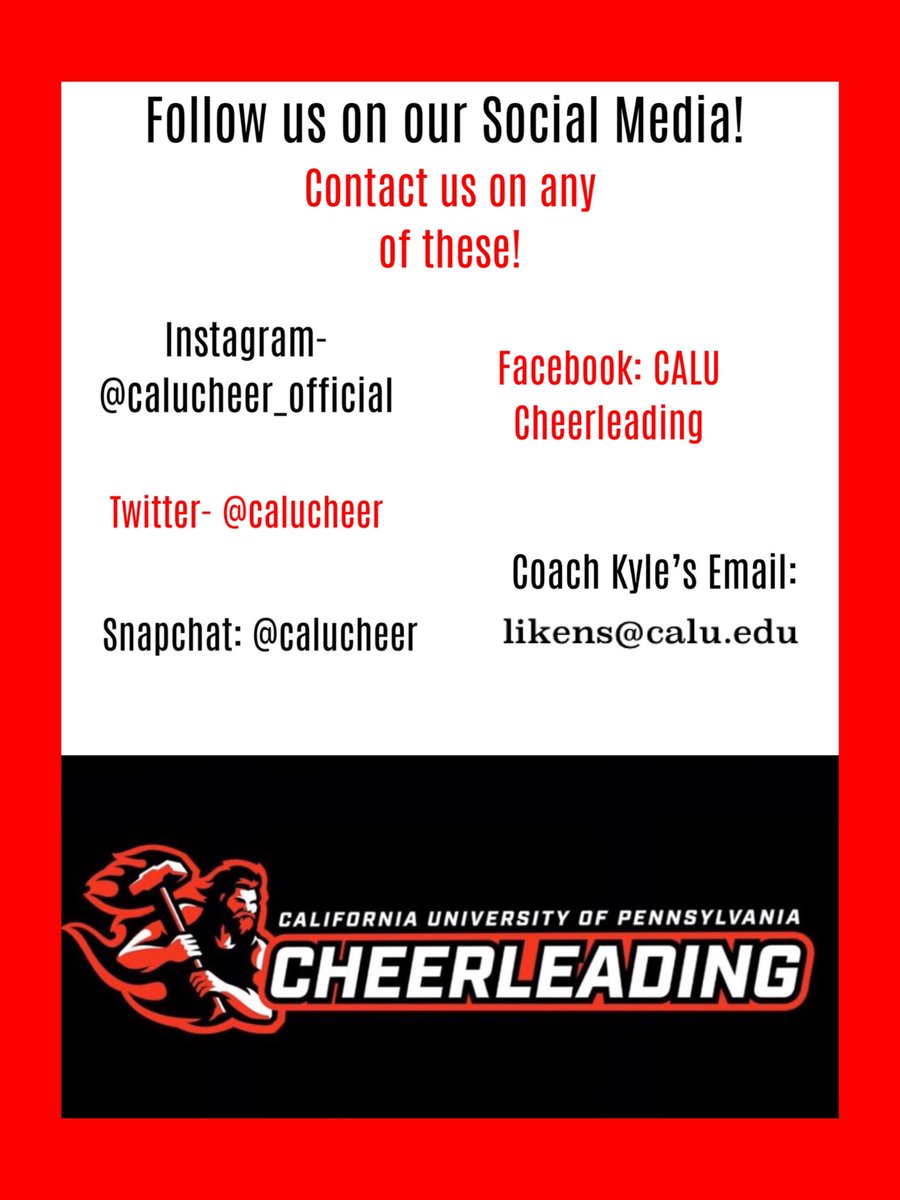 Cal U Cheerleading (@calucheer) on Twitter photo 