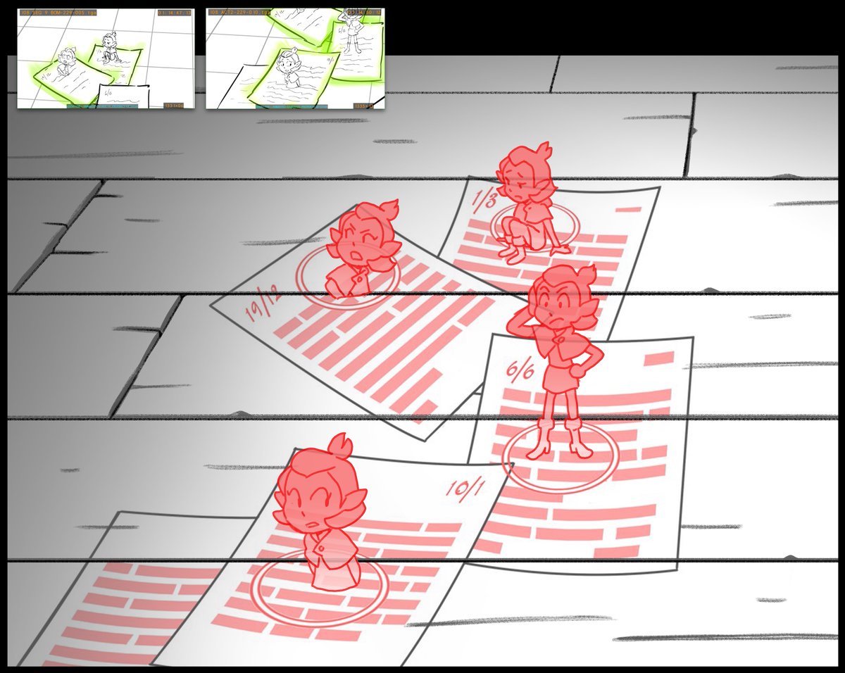 Library episode!! I didn't work much on this one (most of the library was handled by the incomparable @intindra and @SteSug)! I mostly did some fill and roughs here. I was busy working onnnnnn 