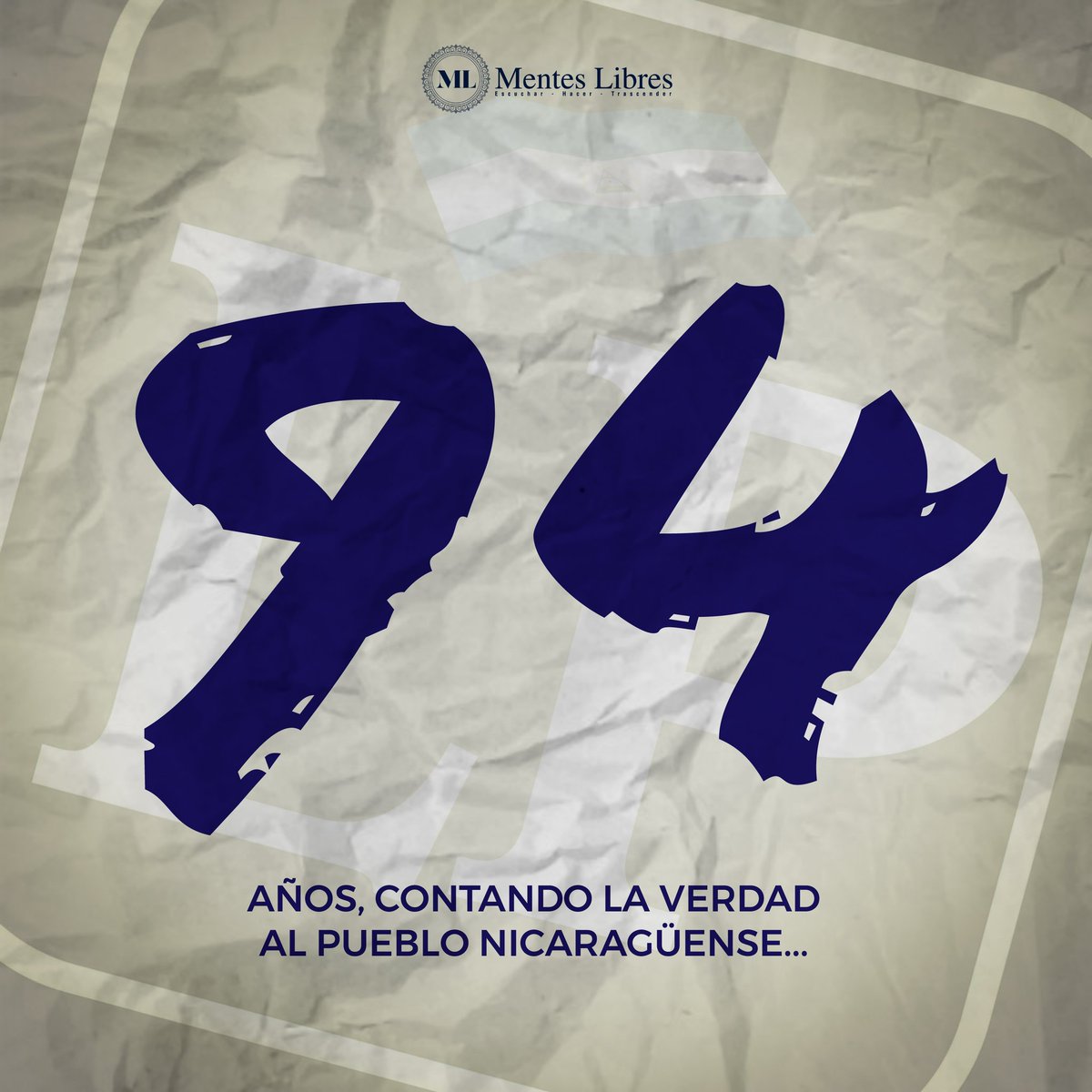 yoelibzani's tweet photo. Felicidades La Prensa por siempre mantener a la verdad ante todo. 

#LP94
#SOSNicaragua
#YoSoyML https://t.co/MGtV56tBtp