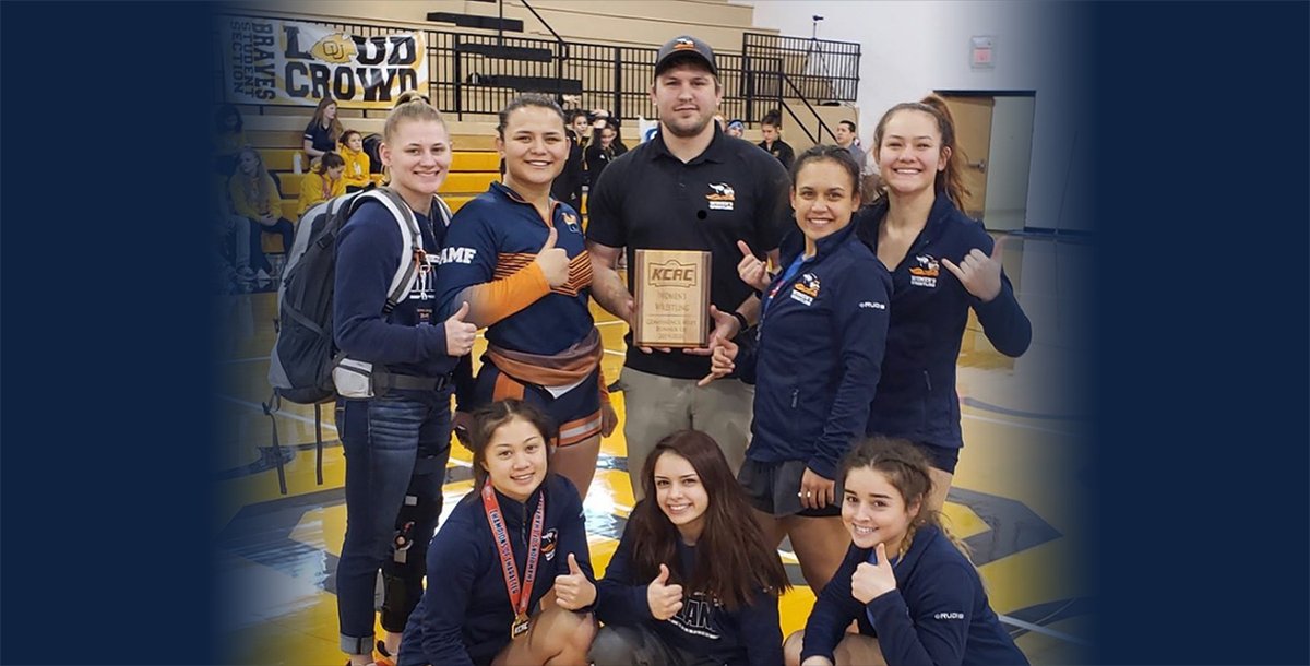 Women's Wrestling: Trio of Warriors Win Individual Titles; Team Earns Runner-Up at KCAC Championships

(midlandathletics.com/article/5574.p…)