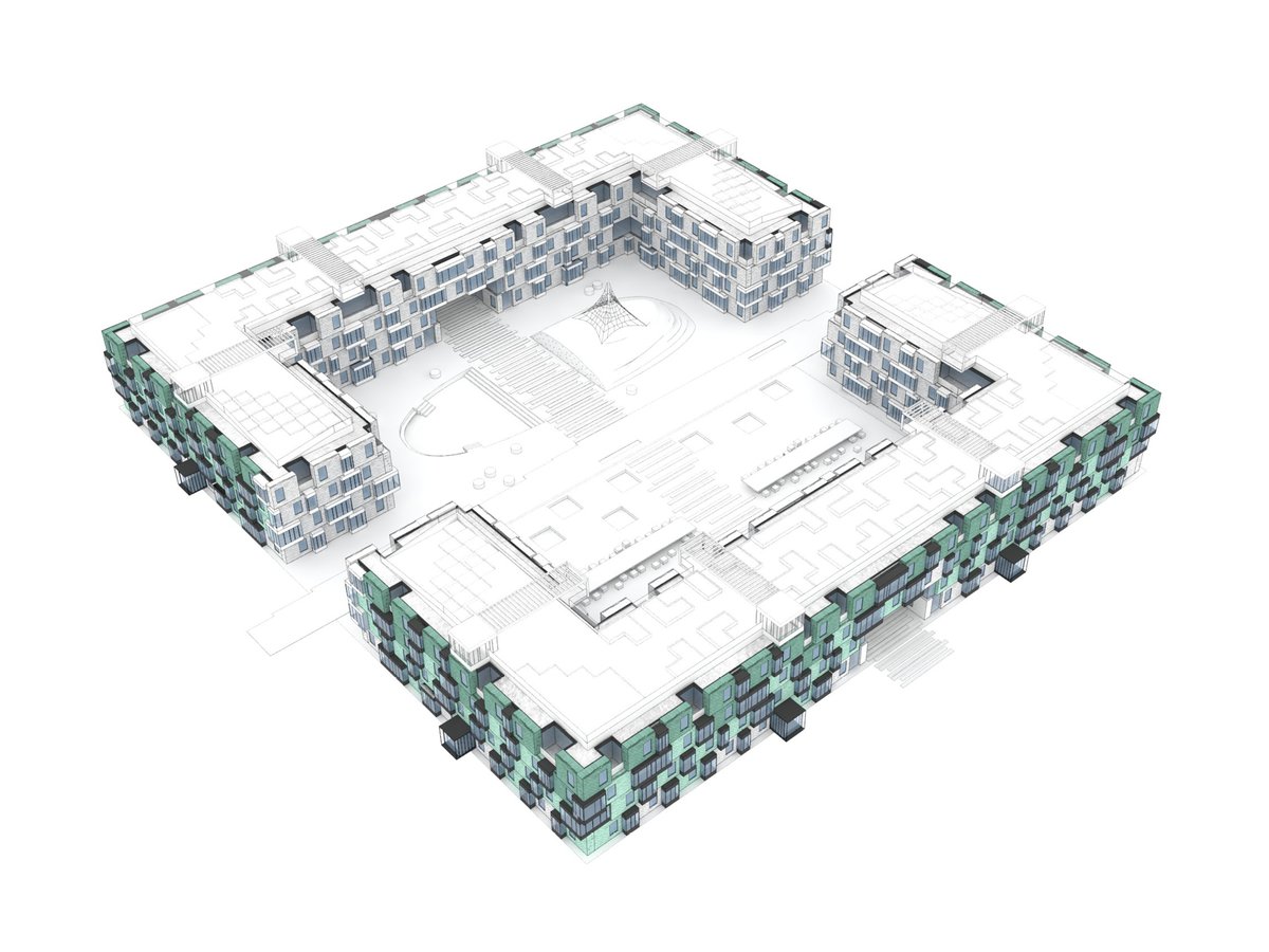 svn_ap's tweet photo. Under Construction: SvN's Koltsovo Master Plan delivers sustainable solutions for cold climate conditions in Russia and design that encourages residents to explore and connect with the wild surrounds through a series of “fingers” linking the community to the nearby valley edge https://t.co/78d40HTIdt