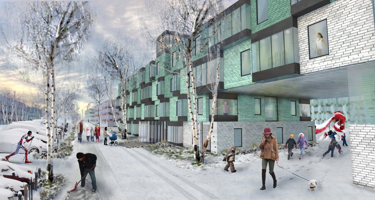 svn_ap's tweet photo. Under Construction: SvN's Koltsovo Master Plan delivers sustainable solutions for cold climate conditions in Russia and design that encourages residents to explore and connect with the wild surrounds through a series of “fingers” linking the community to the nearby valley edge https://t.co/78d40HTIdt