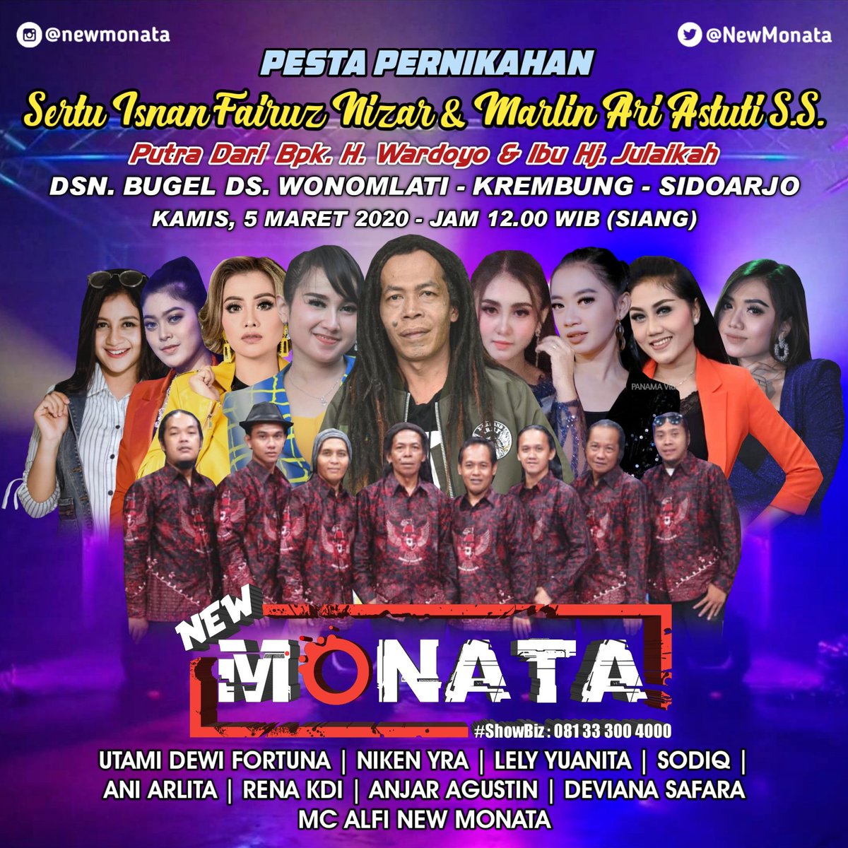 @NewMonata (@newmonata) on Twitter photo HALO WARGA MASYARAKAT KREMBUNG - SIDOARJO, KITA KETEMU BESOK SIANG YA..
@renaanggunofficial
@utami_dewi_fortuna96
@niken_yra
@lelyyuanita88
<a href="/devianasafara/">deviana safara</a>
@aniarlita16
<a href="/anjaragustin16/">Andri Fortunio Bagaskara</a>
<a href="/sodiq/">Sodiq</a>.panturaofficial
#nemofa
#newmonata
#showbiznewmonata081333004000 HALO WARGA MASYARAKAT KREMBUNG - SIDOARJO, KITA KETEMU BESOK SIANG YA..
@renaanggunofficial
@utami_dewi_fortuna96
@niken_yra
@lelyyuanita88
<a href="/devianasafara/">deviana safara</a>
@aniarlita16
<a href="/anjaragustin16/">Andri Fortunio Bagaskara</a>
<a href="/sodiq/">Sodiq</a>.panturaofficial
#nemofa
#newmonata
#showbiznewmonata081333004000
