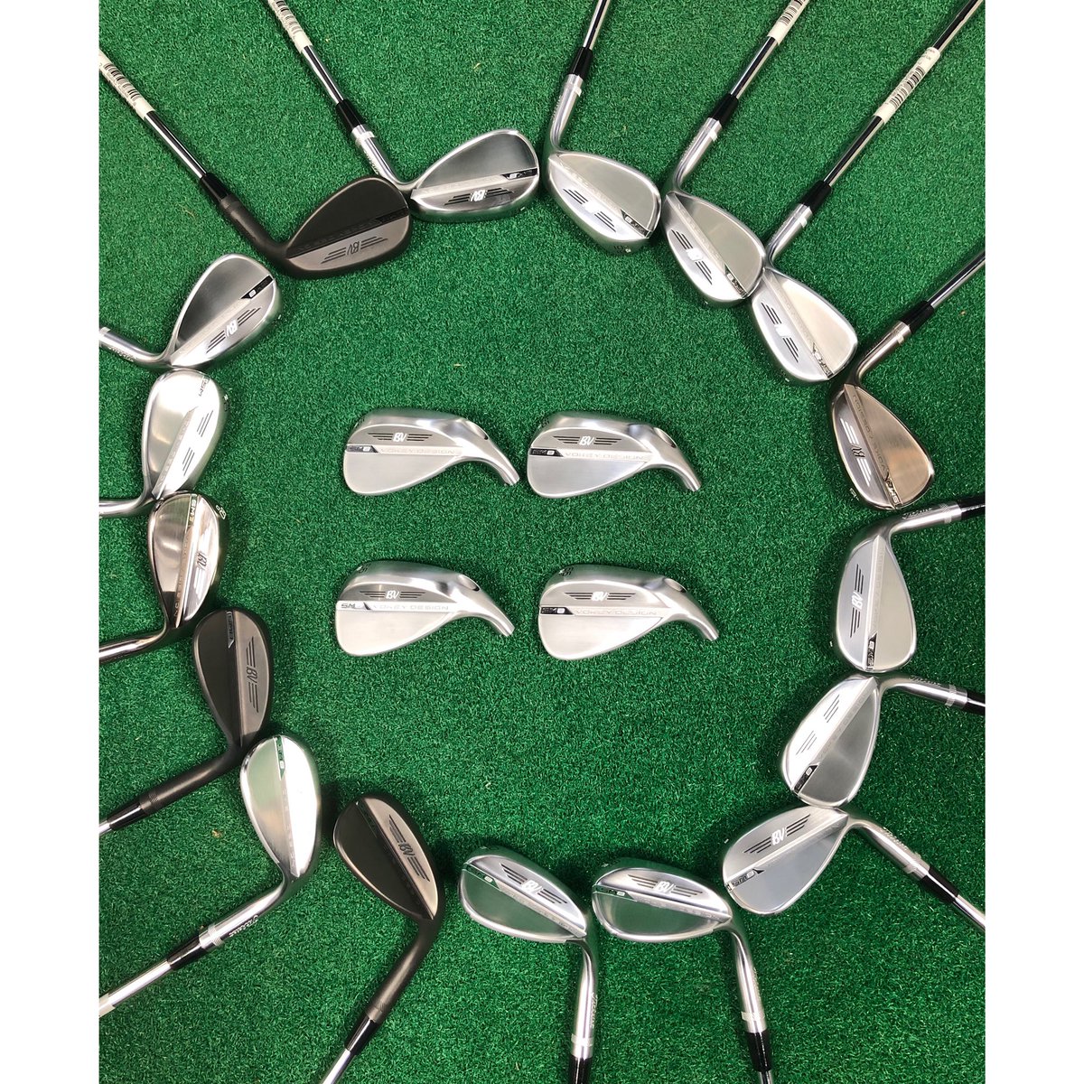 lwprofitting's tweet photo. 🧰 SM8 fitting tools... 

We fit for vokey wedges from true grass lies assessing all short game situations to find your correct grind. We are one of very few locations to have the Titleist Surefit Vokey wedges, allowing for multiple shaft, loft and lie options to be tested #SM8 https://t.co/DWY2pYeIrg