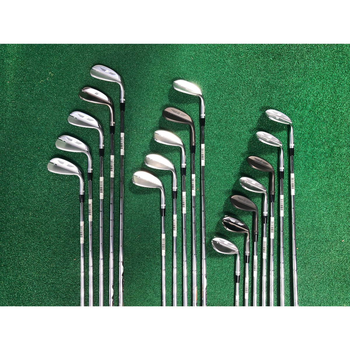 lwprofitting's tweet photo. 🧰 SM8 fitting tools... 

We fit for vokey wedges from true grass lies assessing all short game situations to find your correct grind. We are one of very few locations to have the Titleist Surefit Vokey wedges, allowing for multiple shaft, loft and lie options to be tested #SM8 https://t.co/DWY2pYeIrg