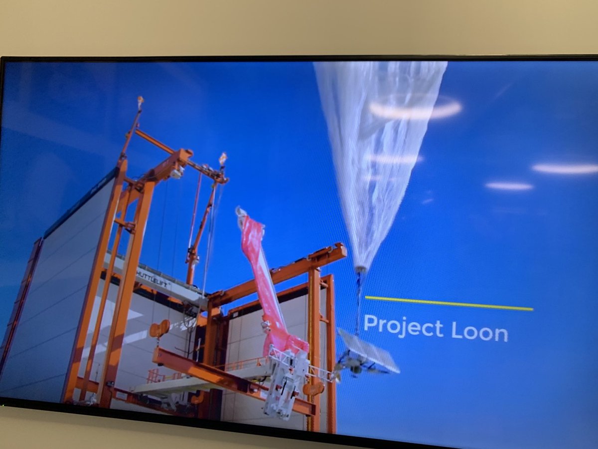 paullamontagne's tweet photo. Thank you ⁦@EugenieRives⁩ &amp; ⁦⁦@smitstweets⁩ for hosting me at The Moonshot Factory in Mountain View. Great discussion on #gender #climatechange #blueeconomy #broadband #agribusiness #venturecapital. Such creative thinking at Google X!
#DevMeetsTech https://t.co/BTslarJMcq