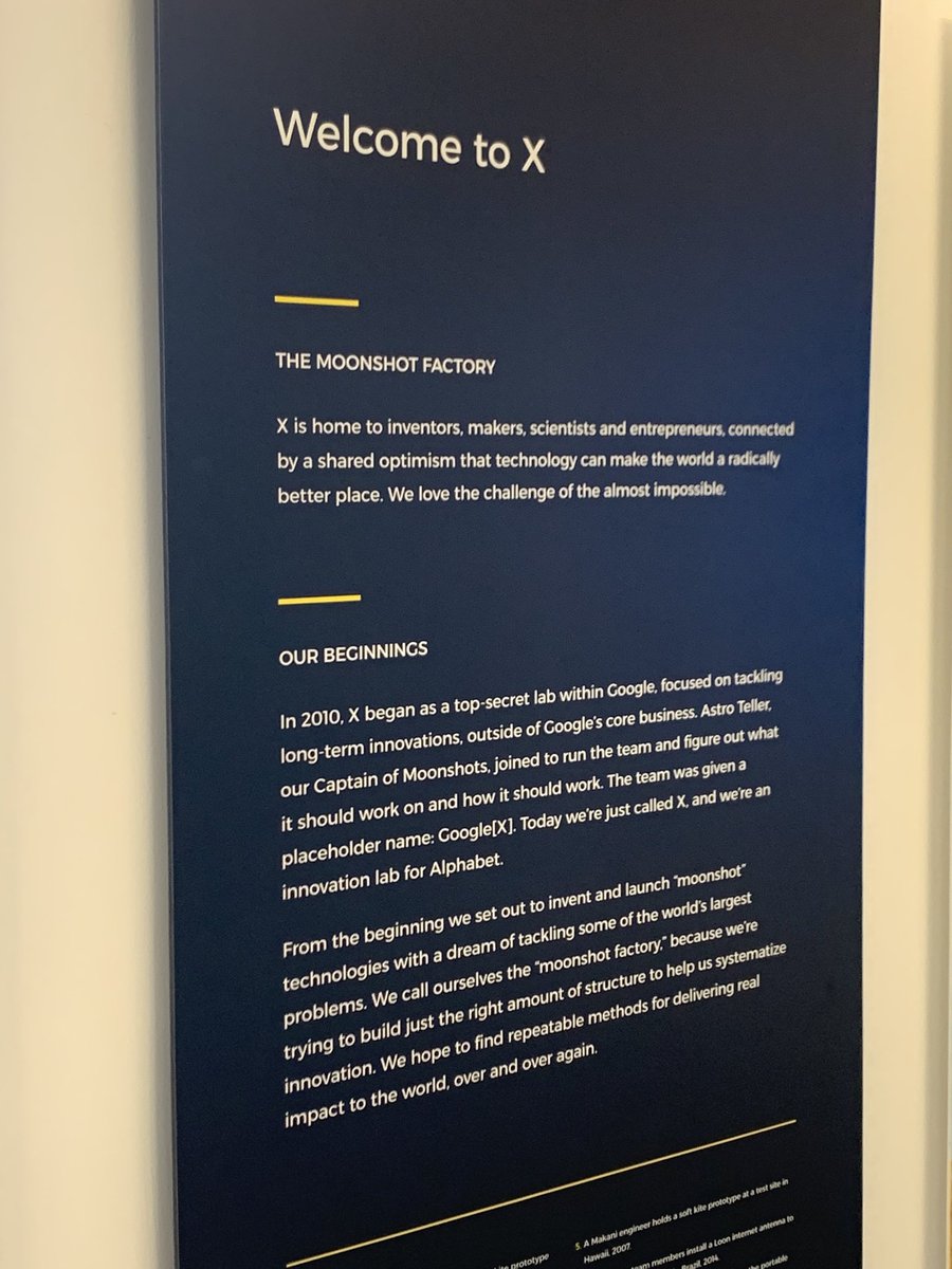 paullamontagne's tweet photo. Thank you ⁦@EugenieRives⁩ &amp; ⁦⁦@smitstweets⁩ for hosting me at The Moonshot Factory in Mountain View. Great discussion on #gender #climatechange #blueeconomy #broadband #agribusiness #venturecapital. Such creative thinking at Google X!
#DevMeetsTech https://t.co/BTslarJMcq