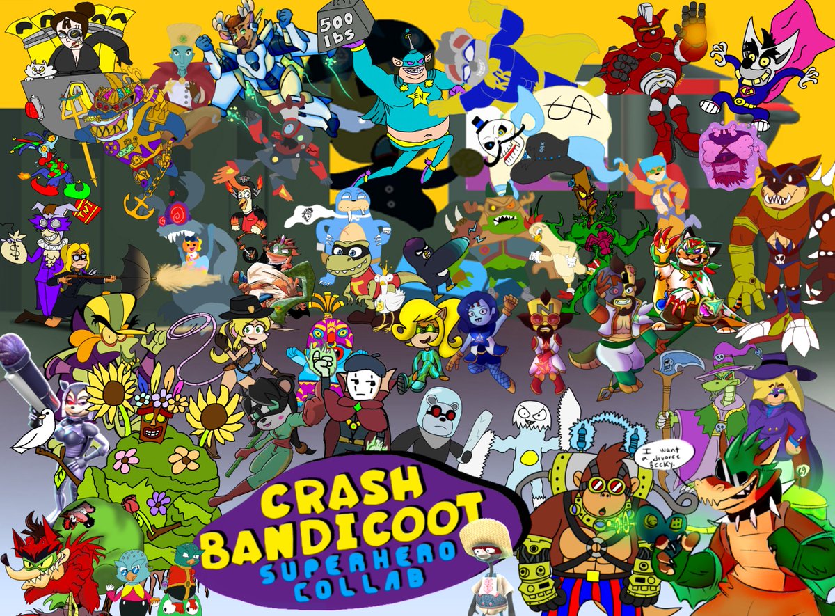 Crash Bandicoot Art Collabs (@crash_art) / Posts / X