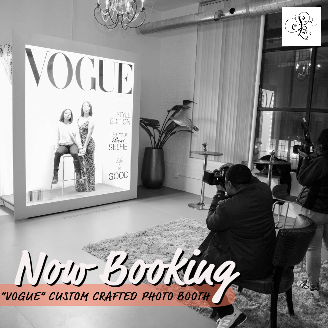 allurevisuals's tweet photo. NOW BOOKING // Partnered with @socialatloft Inquire About the “VOGUE” Custom Crafted Photo Booth for a Personal Photoshoot or Feature it as an Add-On at Your Next Event! Either Way @socialatloft is the Only Place in the City with a “VOGUE” Booth 🤯🔥📸📸 https://t.co/5qeIpnrbBt