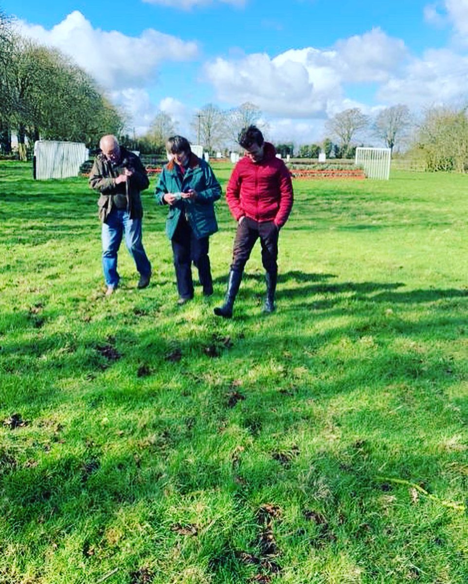 SamJukes6's tweet photo. @lucybiddlecombe &amp; I schooling session today with Henrietta Knight @KnightHen @JerrymcGrath👍🏾MARCLE RIDGE jump prep for the Festival @CheltenhamRaces on Fri 13 
MarcleRidge = sibling to Supreme Novices Hurdle fave SHISHKIN trained by Nicky Henderson @sevenbarrows https://t.co/Y4QGMcGTuQ