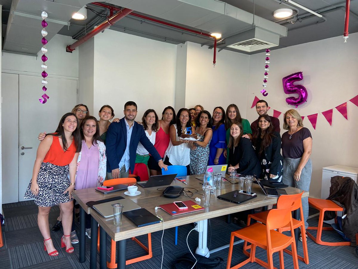 KodeaOrg's tweet photo. Celebramos nuestro aniversario n°5 en #Kodea junto a un gran equipo que para empoderar digitalmente a mujeres, docentes y microempresarias, por llevar las Ciencias de la Computación a la sala de clases y seguir potenciando a que Chile sea un país desarrollador de tecnología. https://t.co/NYmRYoNnRy