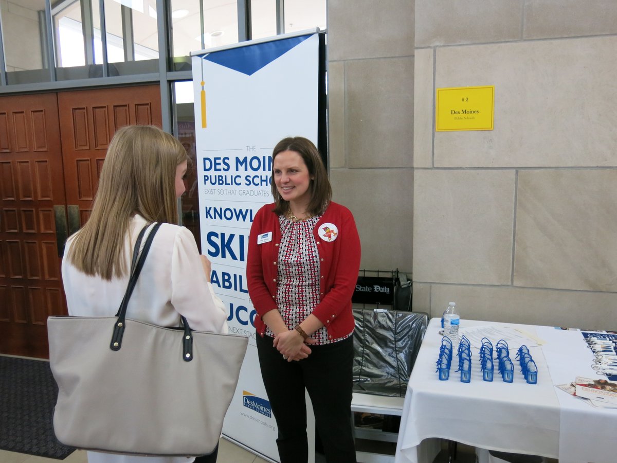 ISU_TES's tweet photo. Thank you @DMschools for attending our #ISUedPrep #teacheredfair today! https://t.co/IBepszm3sa