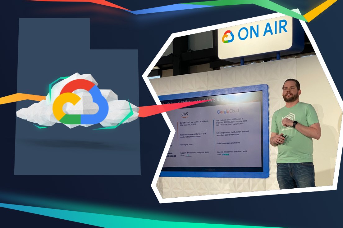 ObservianHQ's tweet photo. We had a great time presenting at Google Cloud's region launch last week in Salt Lake City!  We're excited to have a region in our own back yard.  Let's get building. https://t.co/3mJTqCwRUl