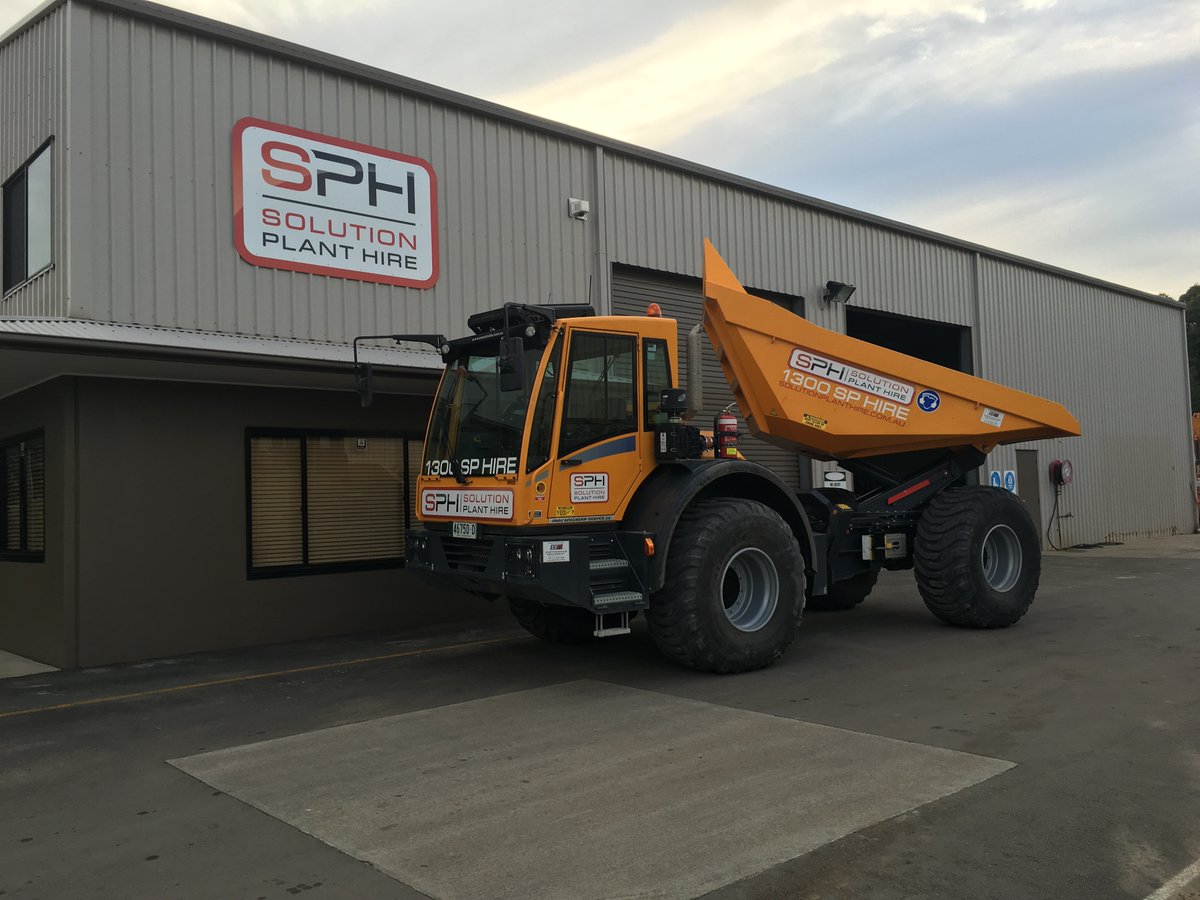 solutionplant's tweet photo. Branding on point in the Newcastle yard! #Solutionplanthire https://t.co/jbgECq9j8f
