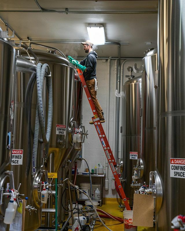 Clean tanks are key to good beer! We take these matters seriously!! ift.tt/38i8euD