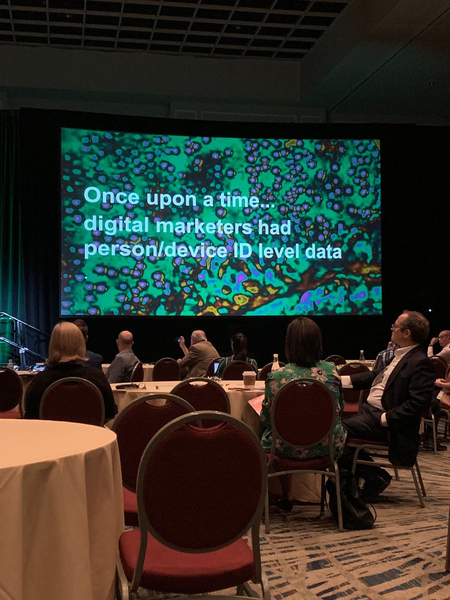 Loving the energy at #ANAdatamasters in Orlando this week. Today, @M_A_Cohen told us consumer privacy is not actually at odds with advertising. We just have to adapt to better understand our markets and clean data correctly. #dataandtechnology #datamasters #datanerds #dataprivacy