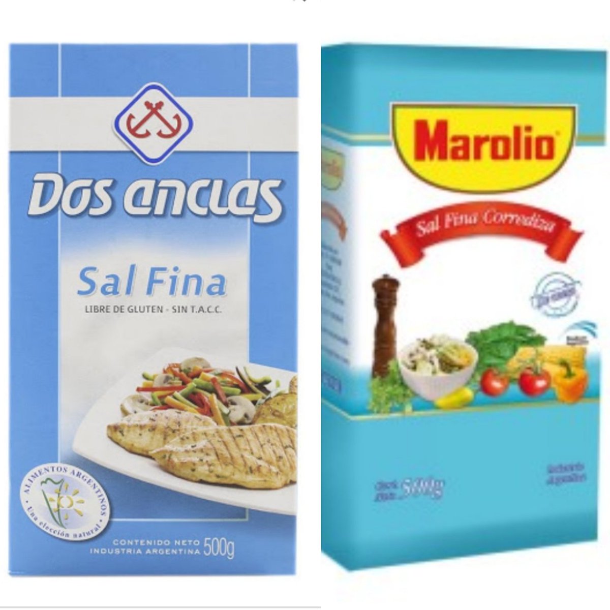 QuienLoFabrica's tweet photo. Sabés quién fabrica la sal fina de mesa  marca Dos Anclas y Marolio?
Las fabrica Compañía Introductora de Buenos Aires S.A.
#primeramarca #segundamarca 
#quienlofabrica #sal #fina #mesa 
Leer más 👉🏼https://t.co/aC0qzakWCv https://t.co/bG1ZGIrVRi