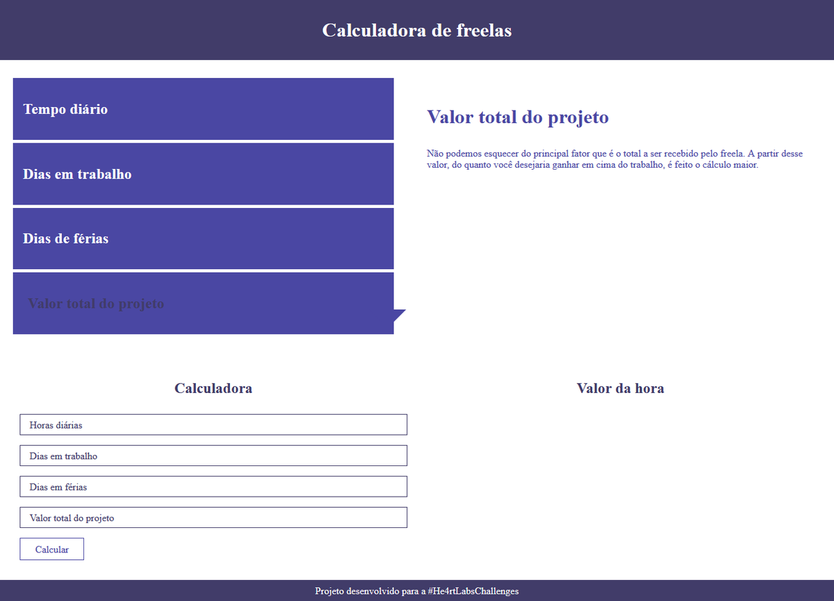 WiterllandSilva's tweet photo. Deixei pra ultima hora, mas terminei o #He4rtLabsChallenges da @He4rtDevs. https://t.co/L6sujl7uhE