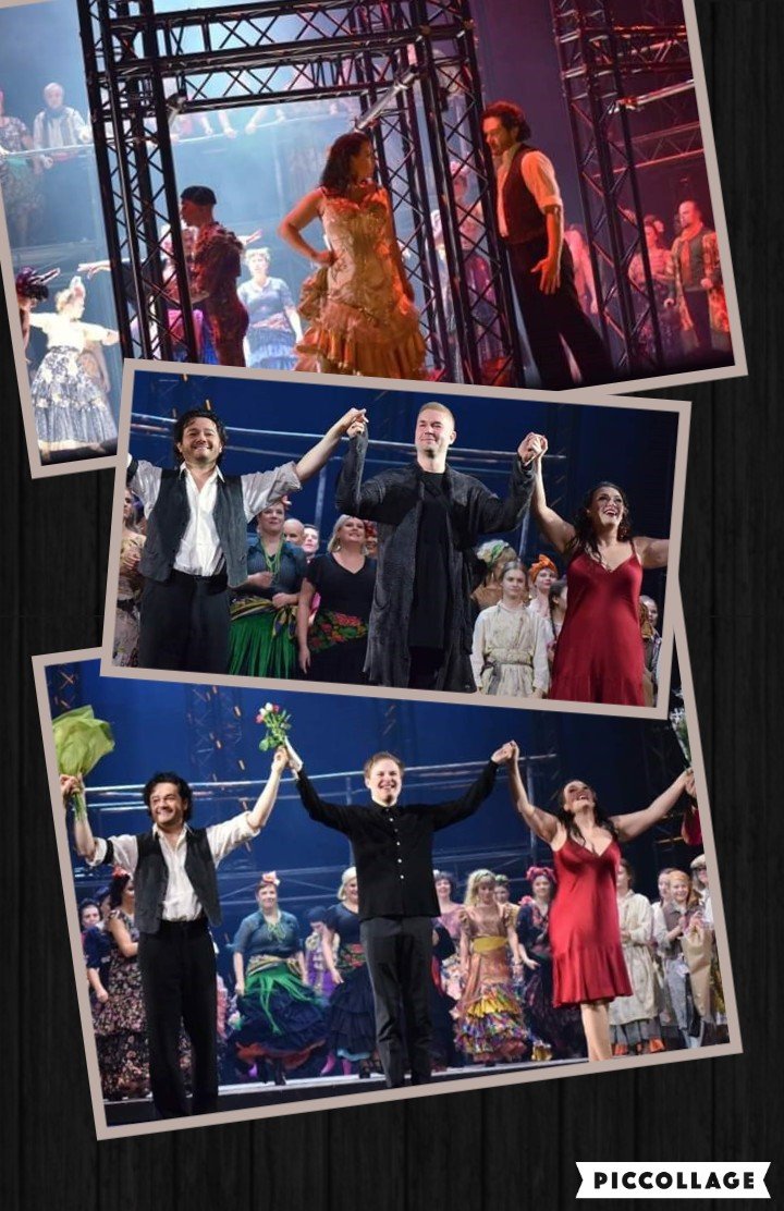 helichristine's tweet photo. 2020 #Tampere #ooppera - Upeat roolit, ohjaus, lavastus, puvustus, solistit. Siltikin Jyväskylän #Carmen 2018 liikutti solistien ja oopperan selkeyden takia enemmän, sykähdytti ikimuistoisesti. ❤ #DonJose #NiinaKeitel #ArturoChaconCruz #IvanaSrbljan #SamFurness https://t.co/VZSZkCXLRt