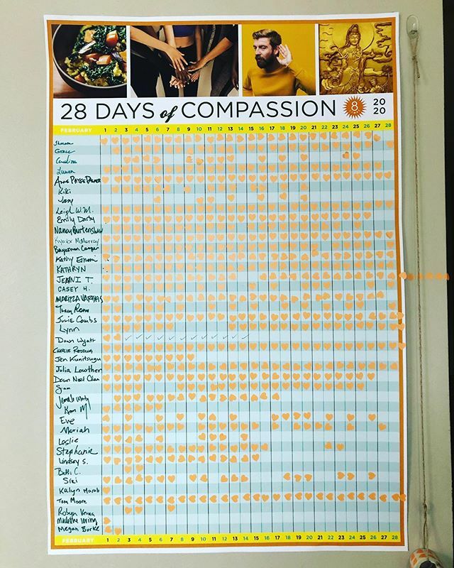 8limbsyoga's tweet photo. Congrats to all you Wedgwood 28 Day Committees! That’s a lot of practice! 
Hope that you’ve been able to keep it going in March. 🧡🧡🧡🧡🧡
#28daycommitment #compassion #selfcompassion #mindfulselfcompassion #practice #dailypractice https://t.co/TvxUYHC66R https://t.co/9UQd4h0Z4w
