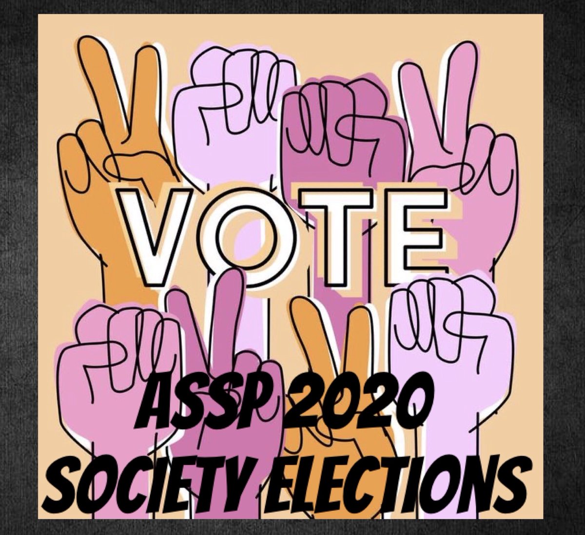 ASSPSWChapter's tweet photo. Rock your right to vote in the ASSP 2020 Society Elections!!

Go here to vote: https://t.co/1QigSt1cuU

#ASSP #Elections #Safety #ASSPSouthwest #SouthwestChapter #Voting #ASSPVote #Leadership https://t.co/mfcdT9EcrF