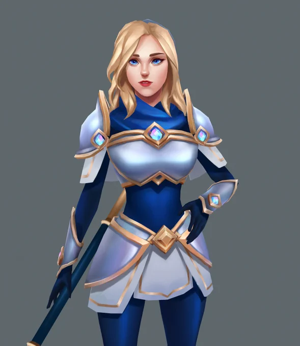 Hi there ! #VisibleWomen I'm a 3D Character Artist + student looking for freelance or internship work on stylized games! Really love to create characters with attitude and story and learning smth new everyday ⚔️?✨

portfolio:https://t.co/7V1pM7B6Zy
e: annie.kwon@nyu.edu 