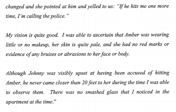 UPDATE: parts of Sean Bett's (bodyguard) witness statement.