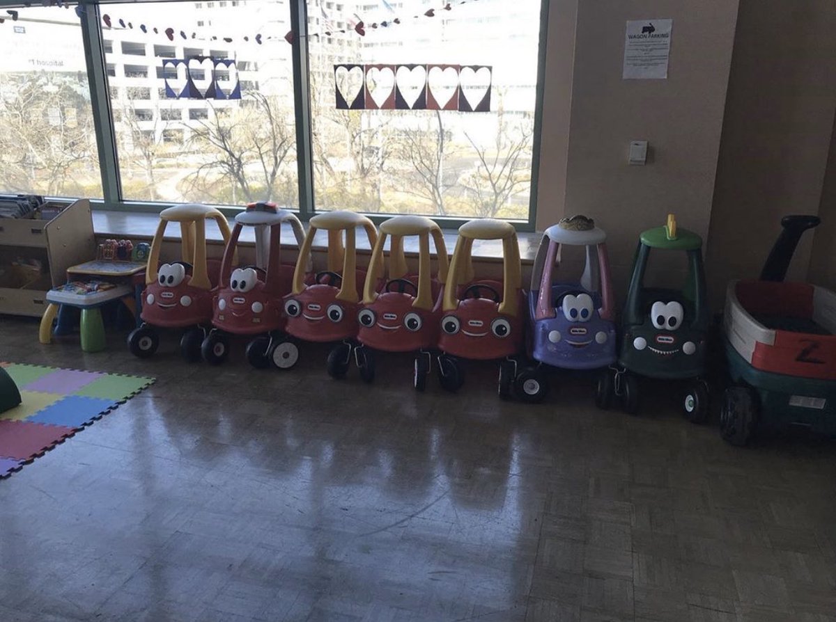 ShrineWho's tweet photo. This is the Lido Deck at @ShrinersNorCA It is on the second floor of Shriners Hospital for Children Northern CA. This floor has no medical treatment rooms. It only has toys, pool and air hockey tables, and an outdoor playground complete with a basketball court. 
#givewhereyoulive https://t.co/EwIa5SZOQl