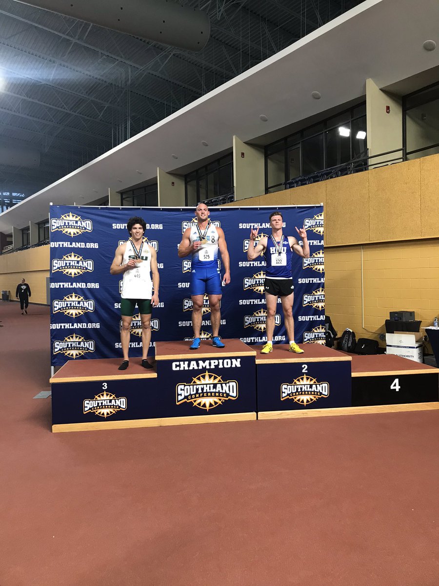 CoachRobinsonK's tweet photo. CONFERNECE CHAMP and SCHOOL RECORD @CoheaColton in the Heptathlon with a score of 5325 #FlyBy 🤙🏽 https://t.co/3H8AlkXN9B
