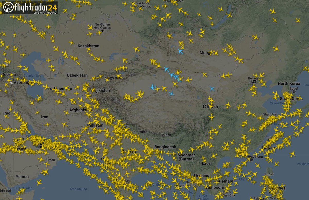 The blue icons are back at <a href="/flightradar24/">Flightradar24</a> again!
#flightradar24 
#satellites