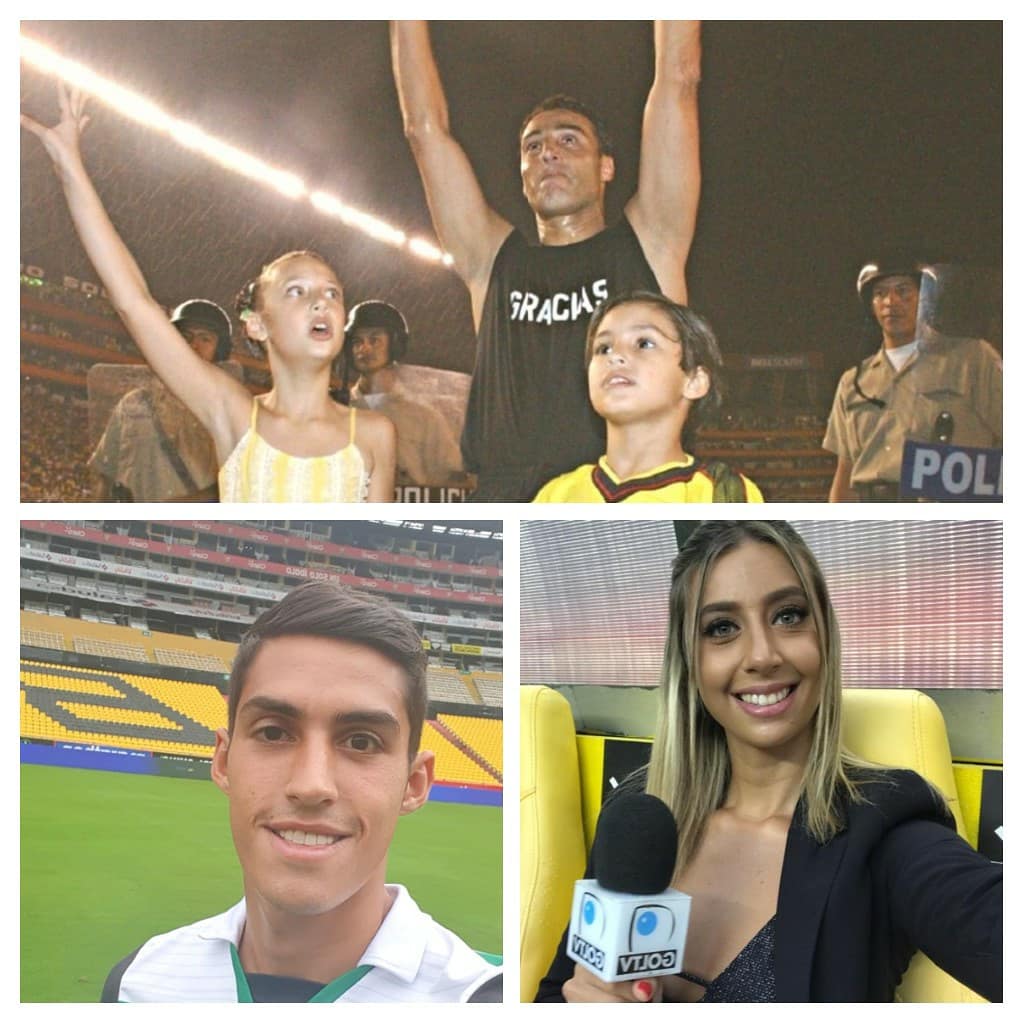 Chino Gomez No Twitter Sucedio En El Partido En El Que Barcelonasc Recibia A Ldupoficial En El Monumental Ruben Insua Dirigiendo A Su Hijo Robertino Alfaromoreno Presidente Observaba A Gonzalo Alfaro En