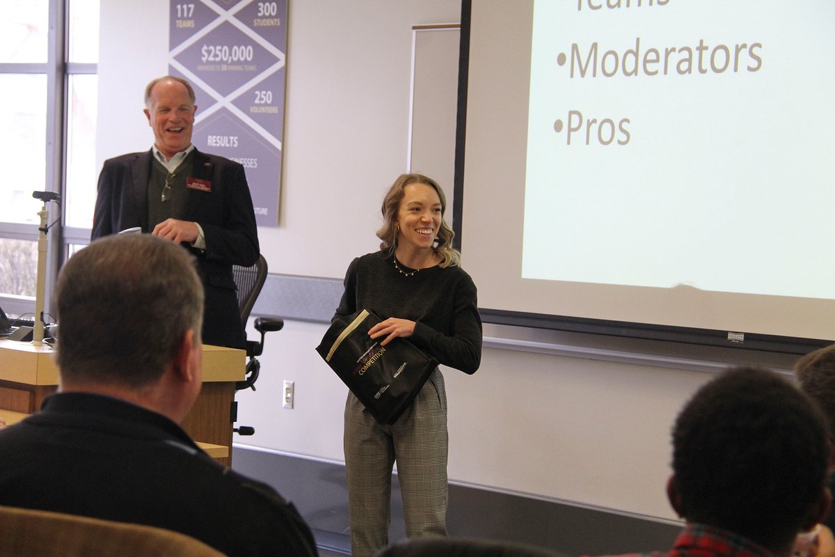 CMUNVC's tweet photo. Thanks to everyone who participated in the Pitch to the Pros Event on Friday! Students had the opportunity to pitch their business ideas in front of investors for feedback in preparation for the New Venture Competition on April 17th. #cmunvc https://t.co/4f8lRnvHdq
